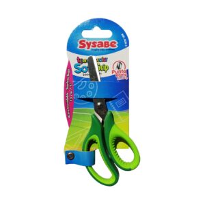 Tijera Escolar Punta Roma 5" Sysabe