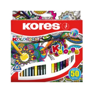 Creyones de Madera para Mandala Marca Kores