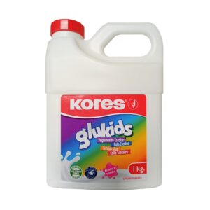 Pega Líquida Blanca GluKids 1 Kg Marca Kores