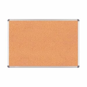 Cartelera de Corcho 90 x 60 cm Marco de Metal