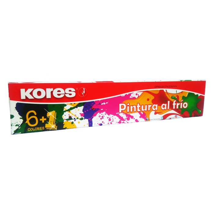 Pintura al Frío 7 Colores Kores
