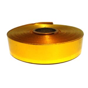 Cinta de Regalo Metalizada Dorada 15 mm x 12.5 mts Bambary
