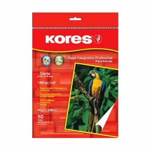 Papel de Fotografía 180 gr Carta 20 Hojas Kores