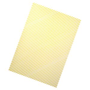 Cartulina Estampada Diagonal Amarillo