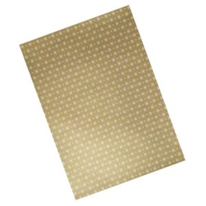 Cartulina Estampada Navidad Escarcha Dorado