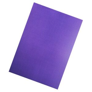 Cartulina Estampada Puntos Violeta