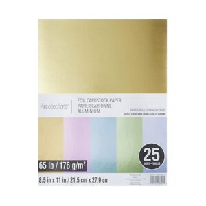 Cartulinas Recollections Pastel Foil