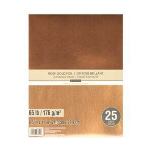 Cartulinas Recollections Rose Gold