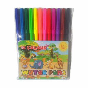 Marcador Fino Escolar 12 Colores