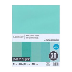 Cartulinas Recollections Mint Hues