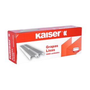 Grapas Lisas Kaiser Caja x 5000 uds