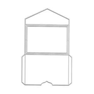 Troquel Plantilla de Corte Sobre