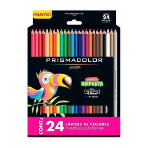 Creyones de Madera 24 Colores Prismacolor Junior
