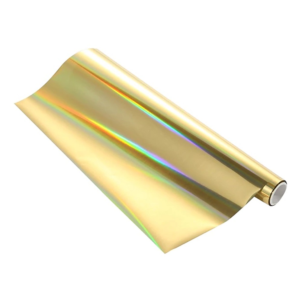 Oferta papel transfer foil metalico rollo 0,32x5mts holografico Al