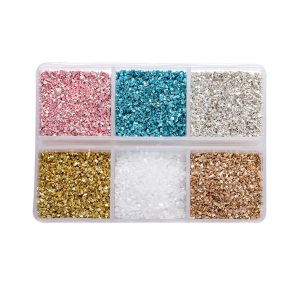 Piedras de Vidrio Colores Surtidos 30 gr