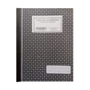 Libro de Contabilidad 3 Columnas 100 Folios