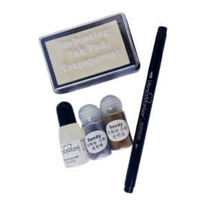 Kit de Embossing Grabado en Relieve 5 Piezas