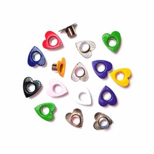 Ojete de Corazón Colores Surtidos Paquete x 100 Uds