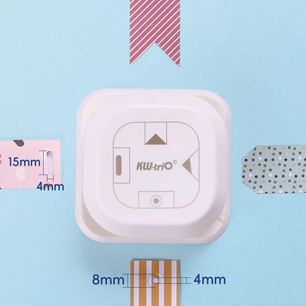 Perforadora de Etiquetas Multifuncional 4 en 1 KW-Trio - Imagen 3