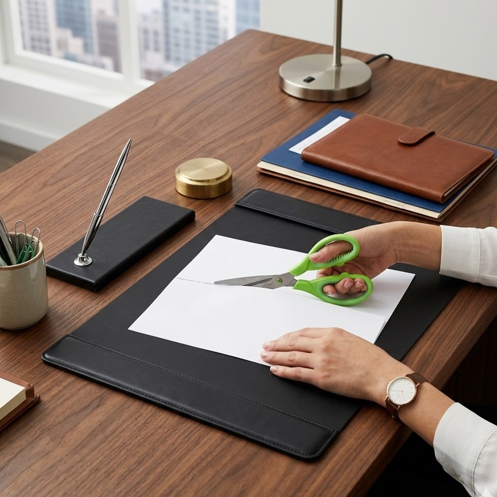 Tijera de Escritorio 8" Mango Ergonómico Ofimak - Imagen 2
