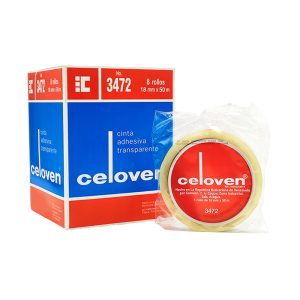 Cinta Adhesiva 3472 18mm x 50 m Celoven