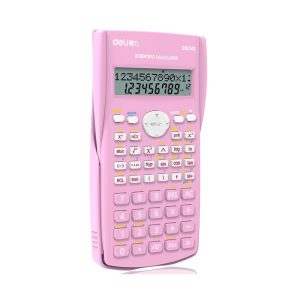 Calculadora Científica Rosada D82MS Deli